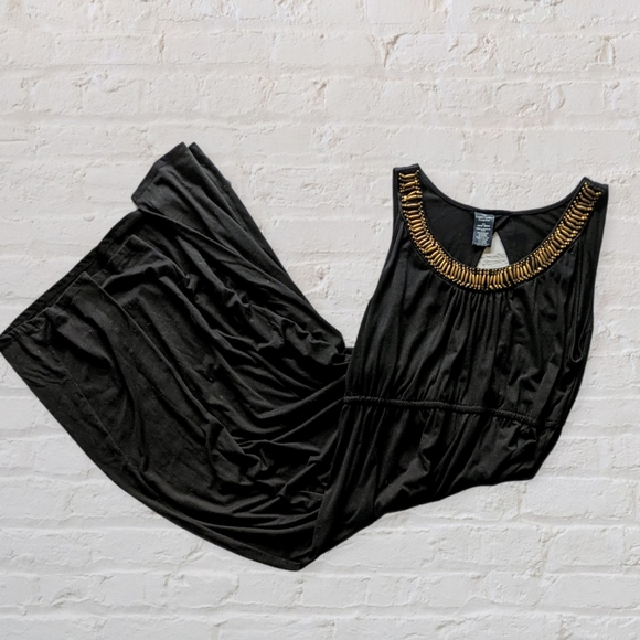 Faded Glory Dresses & Skirts - Maxi dress with beaded detail - 4x